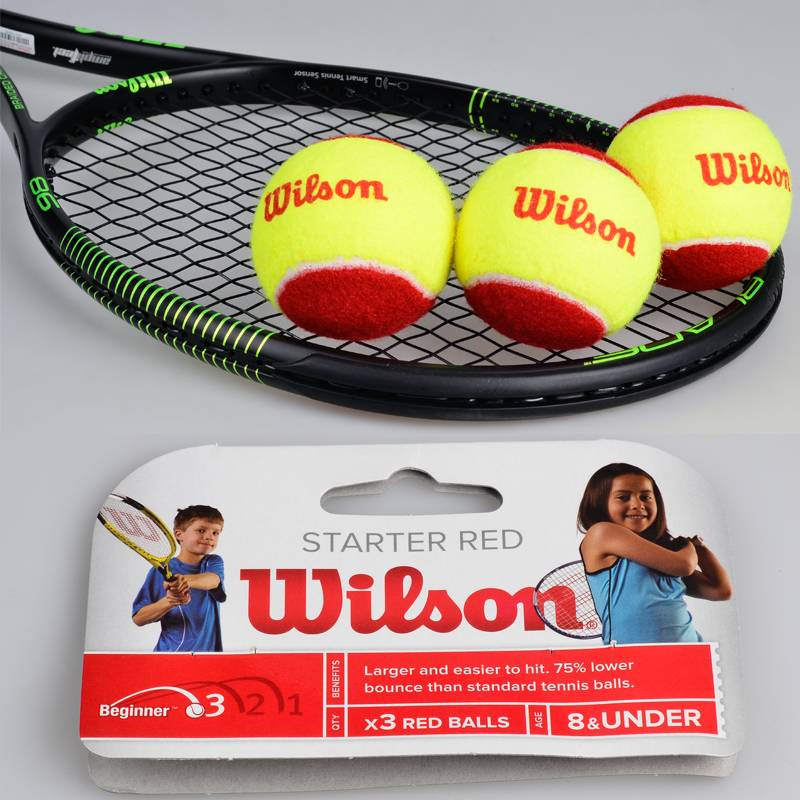 Wilson Wilsheng Children's Tennis Training Transition Short Tennis Large low -pressure soft soft youth ball