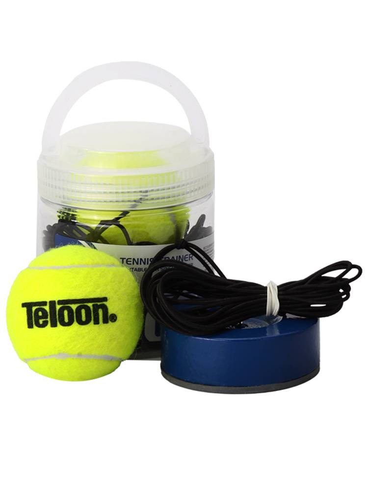 TELOON Tianlong Tennis single person with rope back to the iron cake fixed training device beginner portable portable tennis set