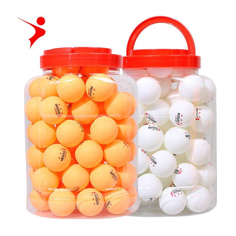 REGAIL venue training Samsung table tennis 60 barrel -loading machine dedicated table tennis yellow white