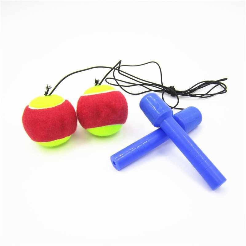 Fitness ball Children dedicated to dumping ball exercise toy ball handle with rope bomb bomb ball children's elastic line tennis