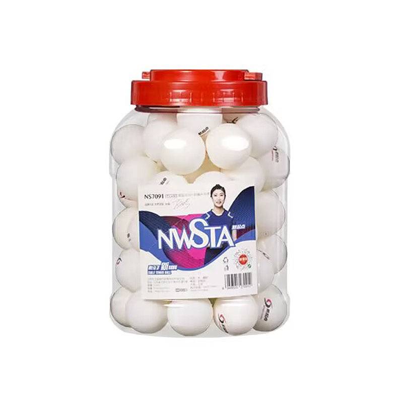 NS7091 table tennis 60 barrels white