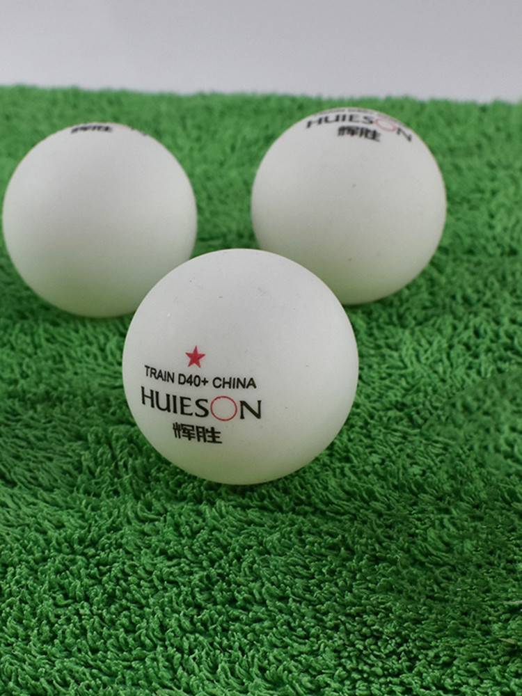 Table Tennis Samsung indoor training competition, high elastic white English three -star new material 40 table tennis