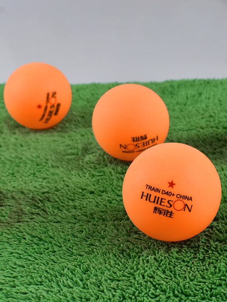 Table Tennis Samsung indoor training competition, high elastic white English three -star new material 40 table tennis