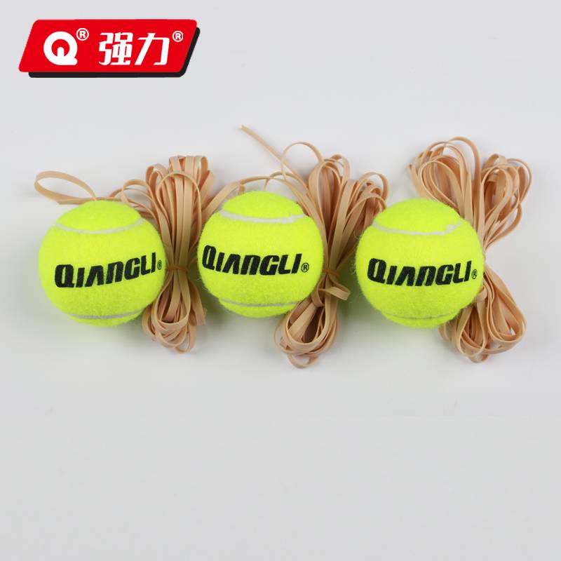 3 tennis balls with rope