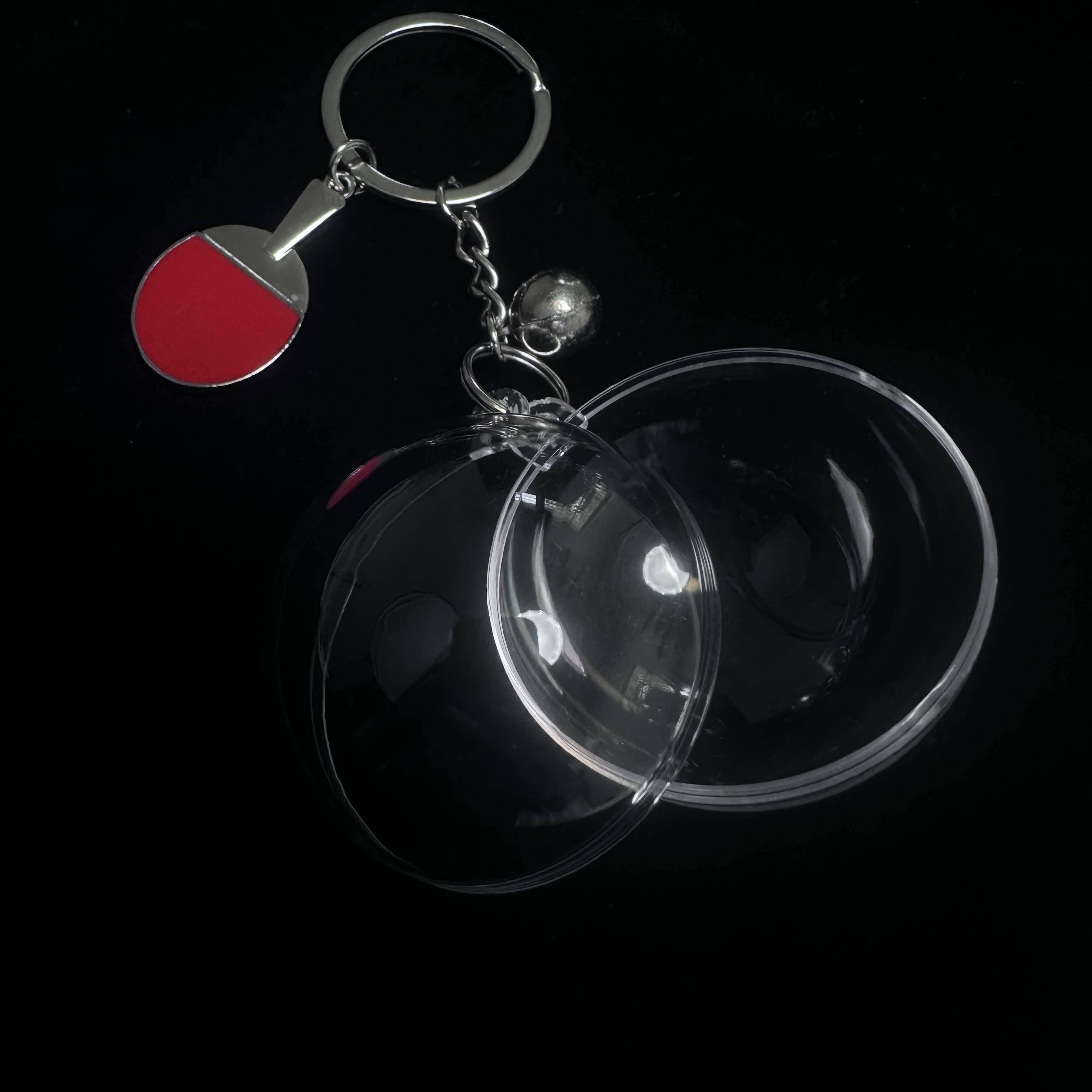 Table tennis key pendant (excluding ball)