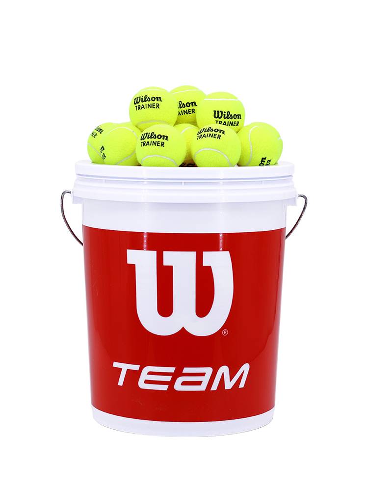 Wilson Wilsheng tennis training ball without pressure high bombs and hard -fighting training bags, leisure, Team Trainer barrel
