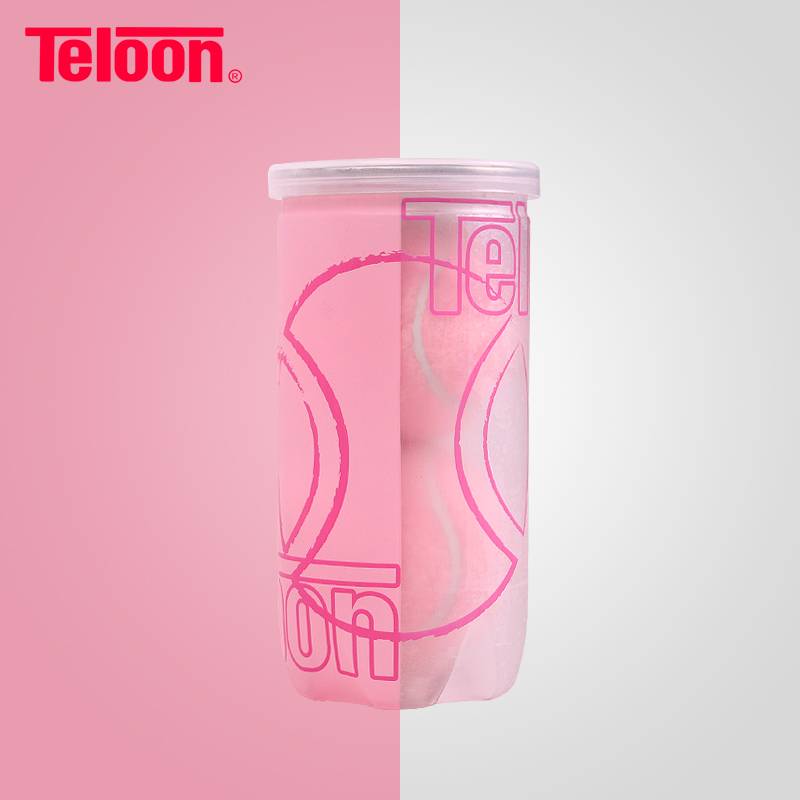 Tianlong Pink Tennis 2 can be tanks and seal listening to the two -person practice ball training tennis girl junior first learning gift
