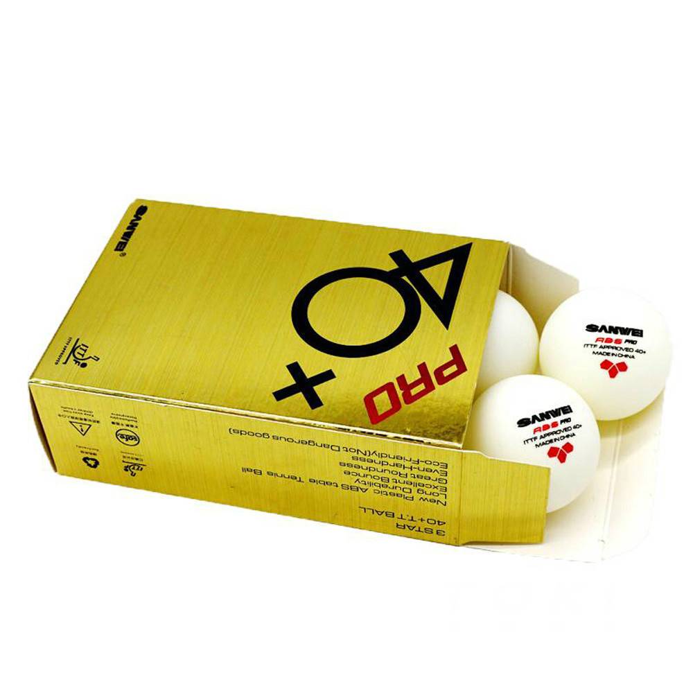 3D table tennis three -star table tennis new material table tennis 3 -star game Sanwei ABS Pro