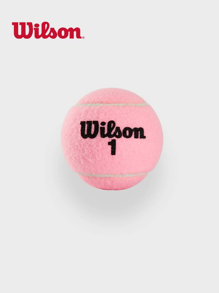 Wilson Wilson 2024 new Wilson limited pink game tennis multi -venue with 2 balls for ball
