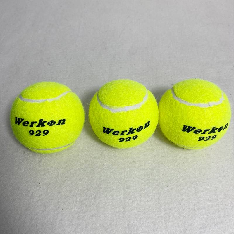 3 tennis balls for fluorescent green 929
