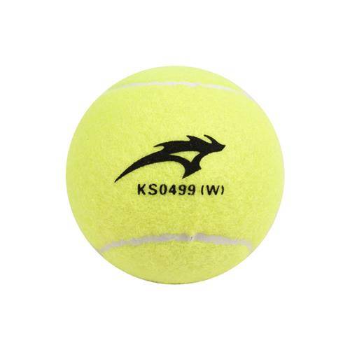 TRAINED WITH A ROPE TENNIS BALL, A BARBED WIRE TENNIS BALL, A NEW HAND-WIRED TENNIS TENNIS BALL, KS0499