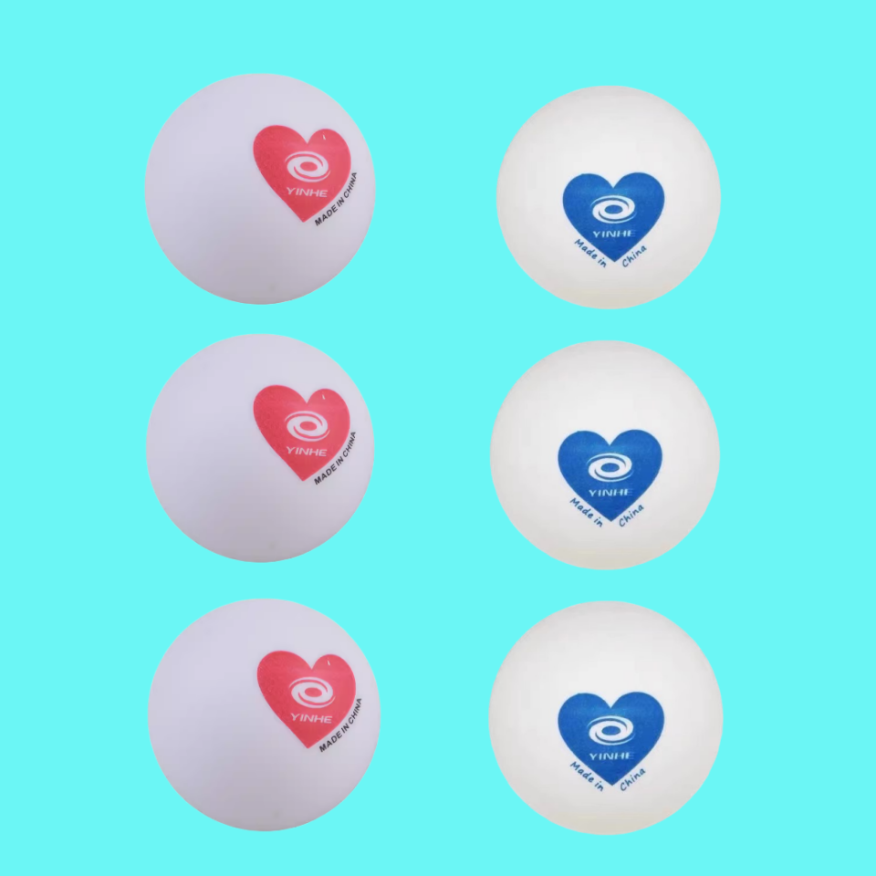Blue 3+3 red 3