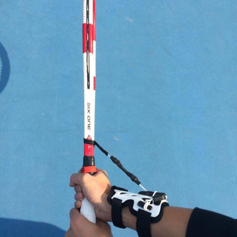 Tennis fastener trainer Single wrist fixing practitioner corrects errors to swing to shoot action children's tennis equipment