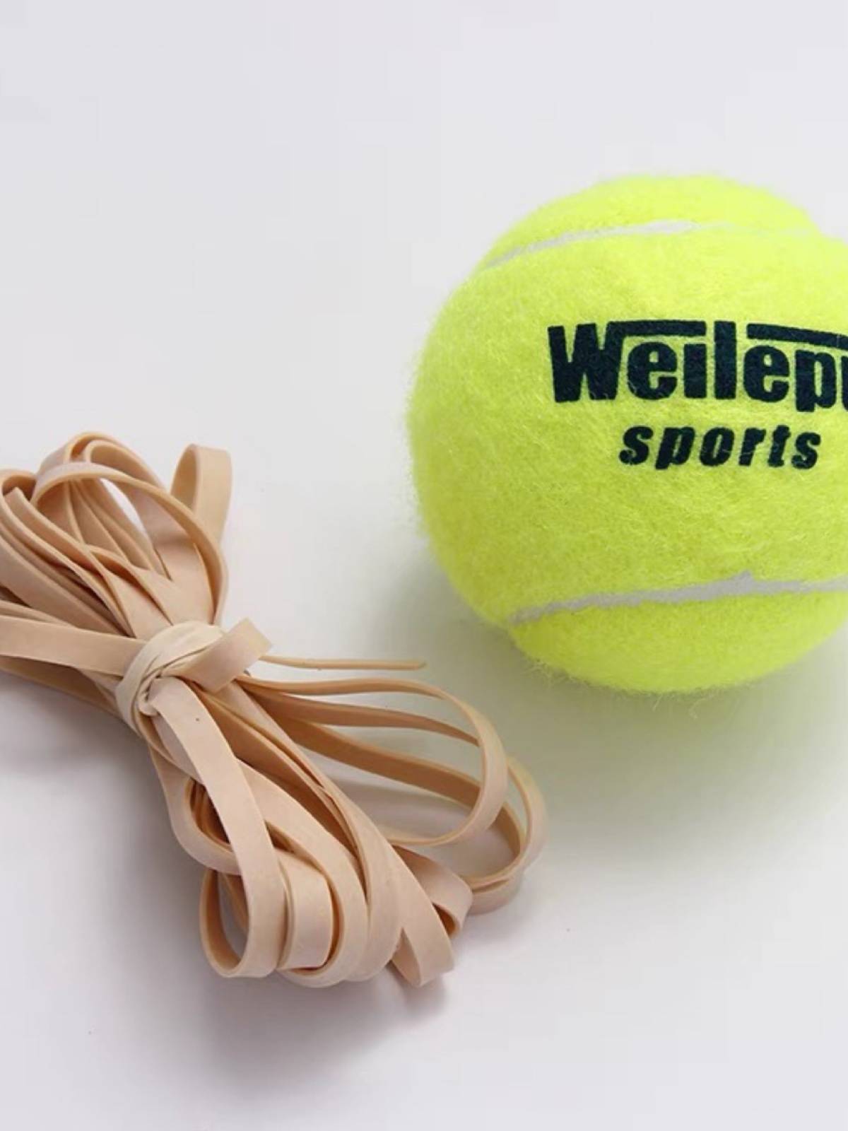 Beginners Training Tennis Single Practice High Elastic Superbeling, Demonstration, Line Tennis dual -use tennis