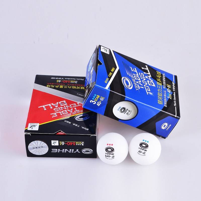 Genuine Galaxy Platinum Seamless Samsung Table Tennis New Materials 40+ Competition Special 3 -Star Elastic White Ball