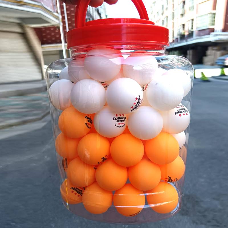 60 white yellow mixed color Samsung table tennis