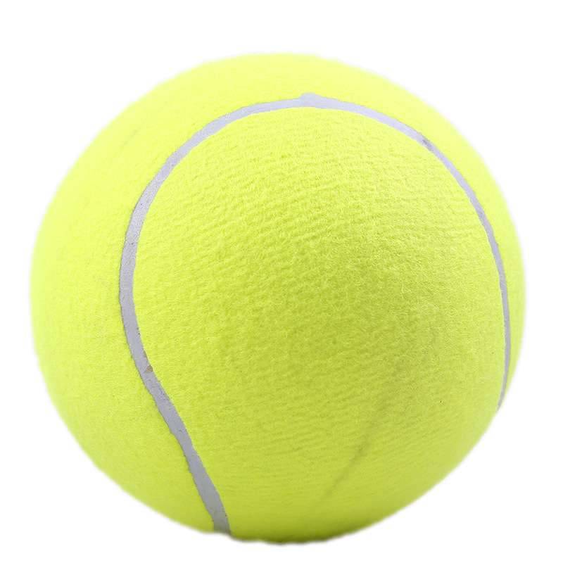 Explosive big signature tennis 24cm inflatable tennis 9.5 -inch pet tennis activity gift ball