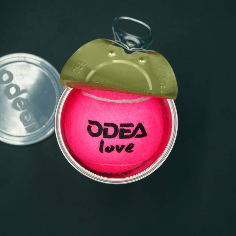 ODEAR ODER professional pink tennis LOVE Ms. Primary School Training Tennis Valentine's Day Limited Single Tiber