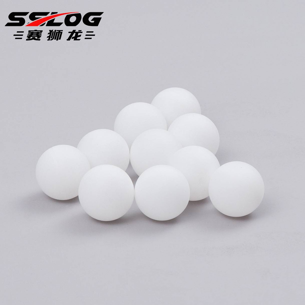 Factory direct selling PP material is not easy to break seamless craftsmanship and rebound well, thickened and hard training practice table tennis