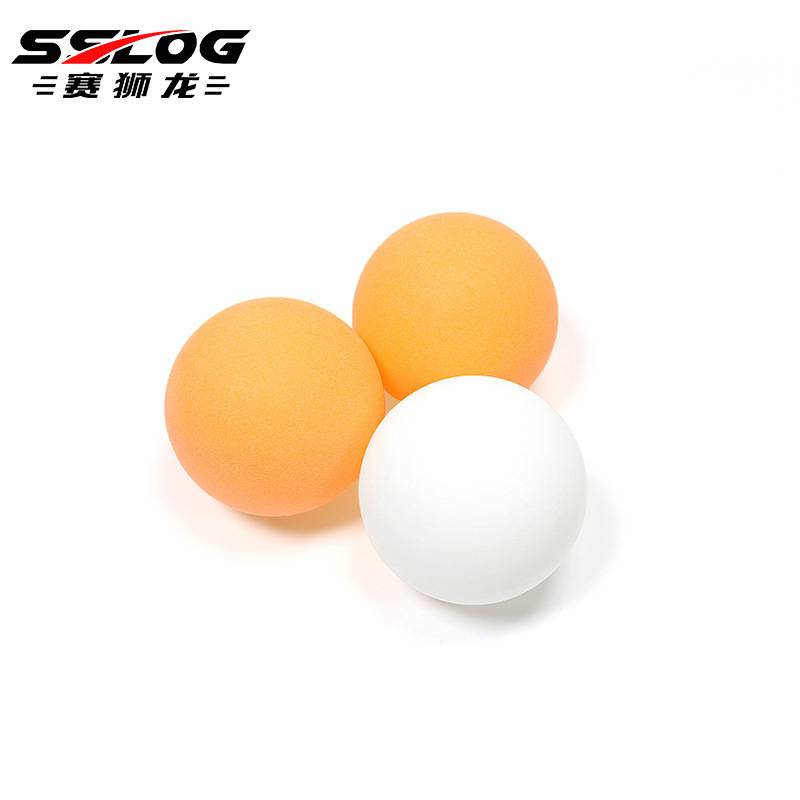 Factory direct selling PP material is not easy to break seamless craftsmanship and rebound well, thickened and hard training practice table tennis