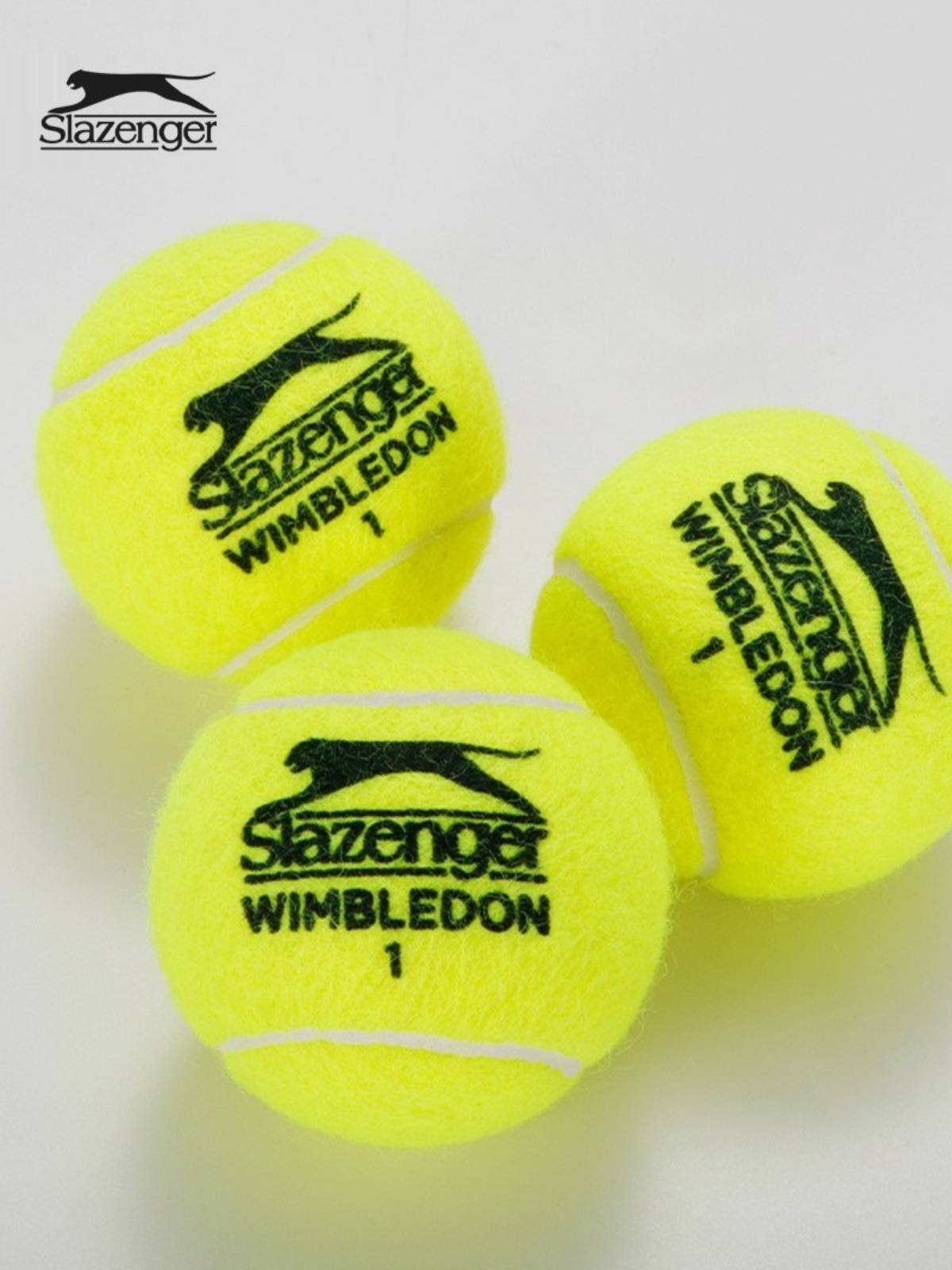 SLAZENGER Swelins Wimbled Wimble Terrace Three -grain Training Competition Tennis