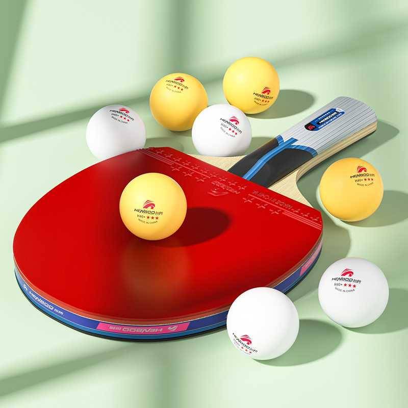 Hengbo authentic professional table tennis three -star 3 -star training competition 40+ new material played 30 installation