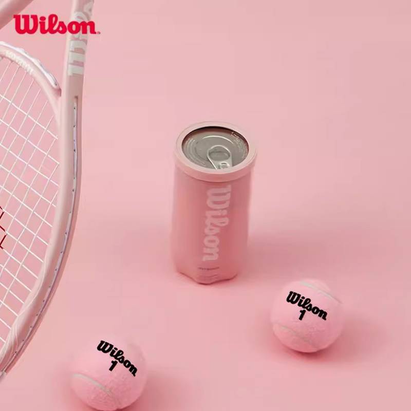 Wilson Wilson China Limited Pink Bar can pink tennis pink tennis multi -field balls with 2 combinations