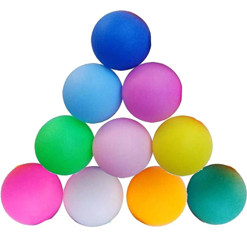 Wordless five -colored ball touches draw drawing ball opening small pet trembling table tennis toy game props