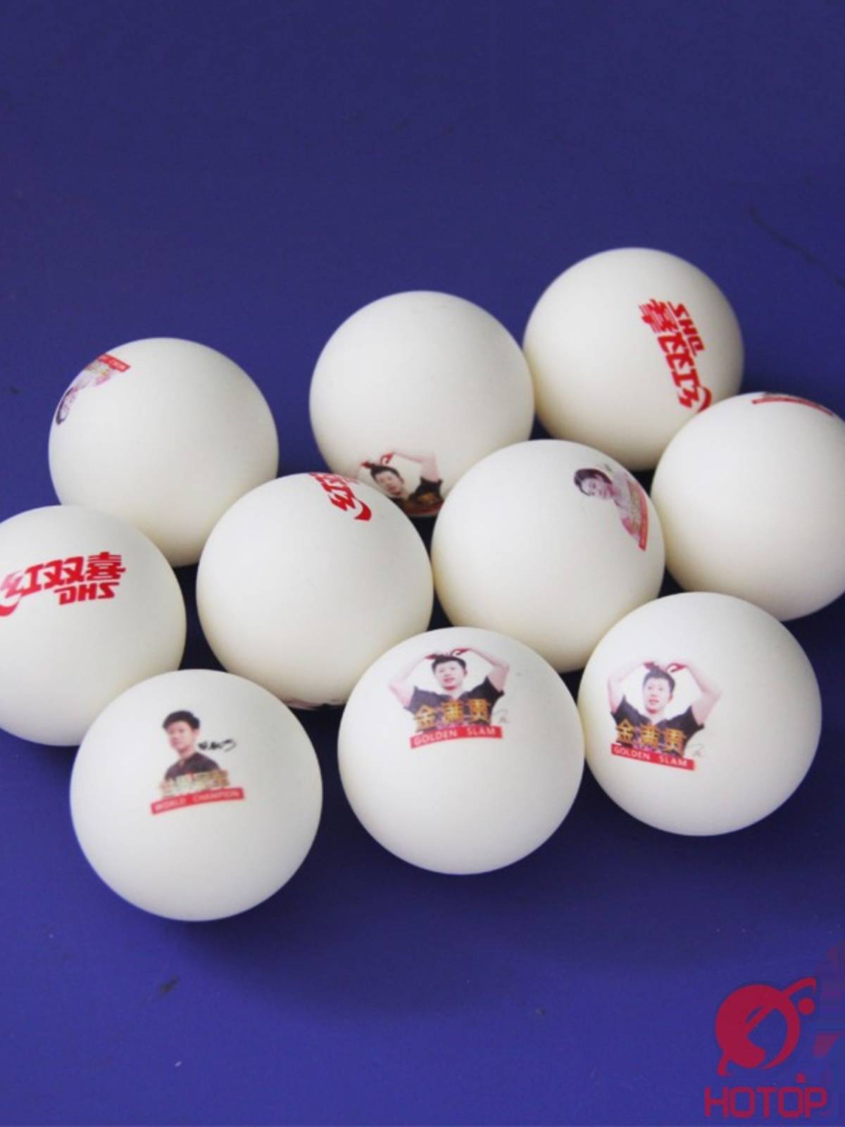 Red Double Happy Table Tennis Gold Grand Grand Malone Pixel Champions Chen Meng Sun Yingsha Wang Chuqin's avatar limited commemorative ball
