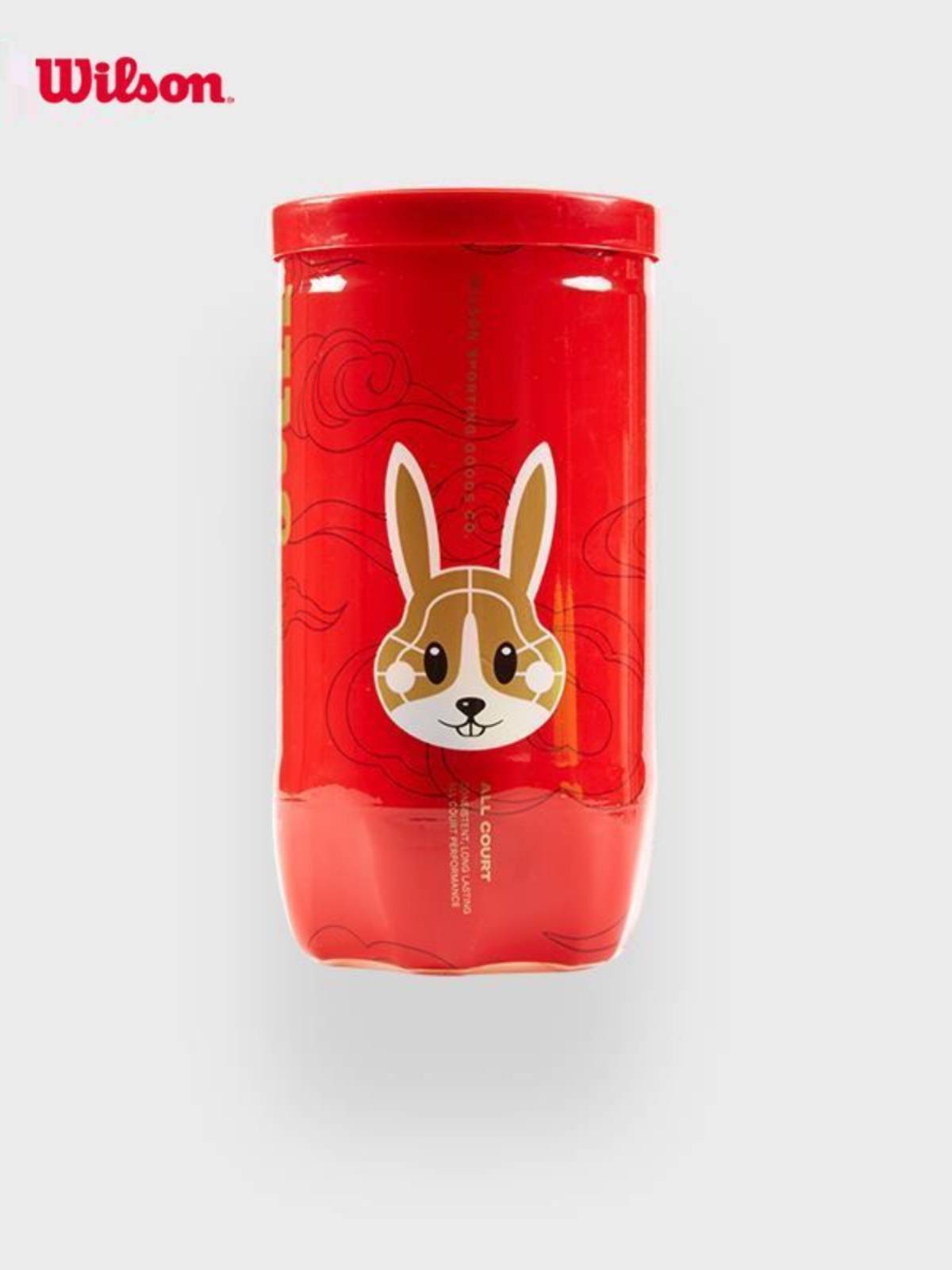 Wilson Wilson 2023 Rabbit Year Limited Tennis Two Make Collection Commemorative Competition Training Tennis Plastic Har