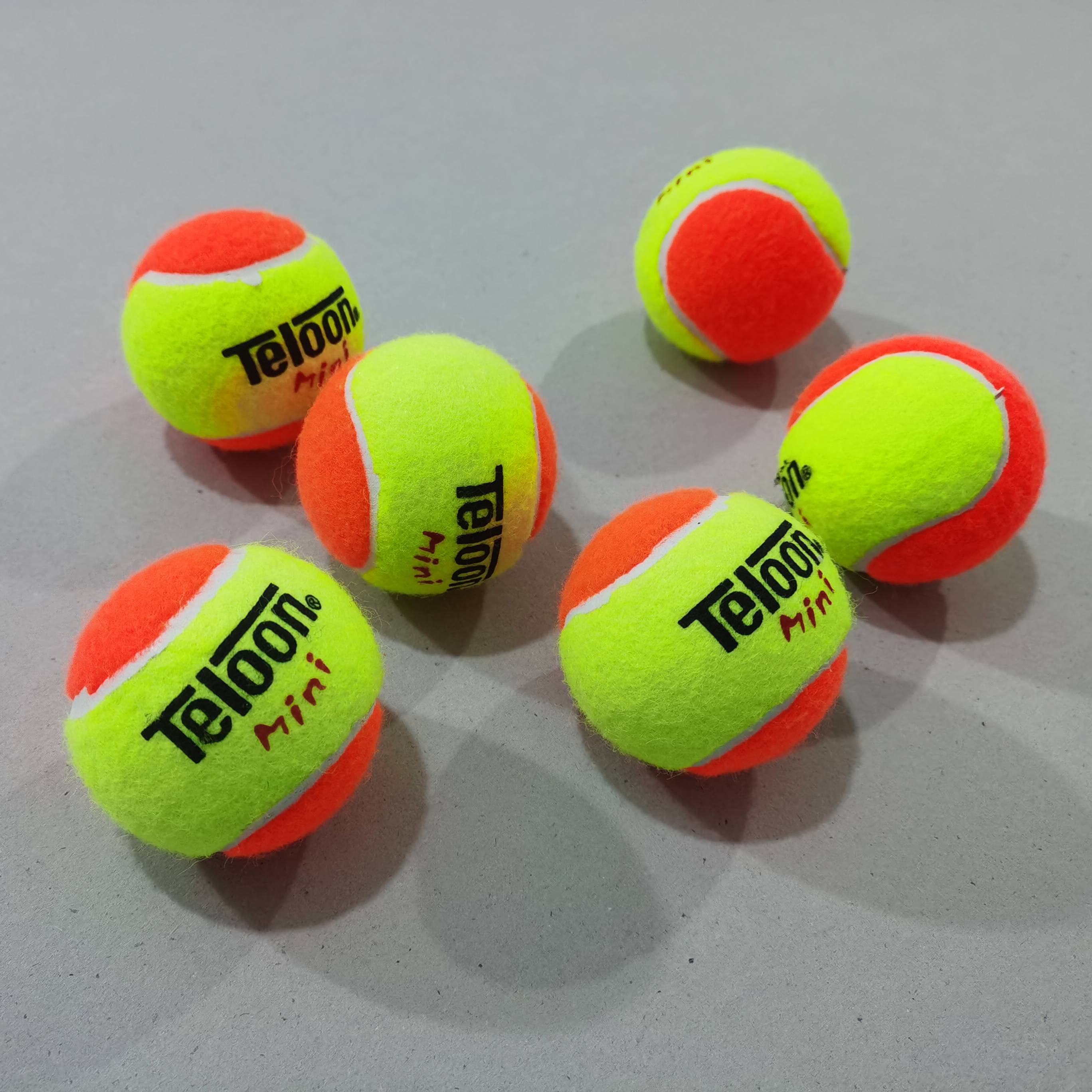 TELOON Tianlong Tennis Transition Soft Tennis MINI Orange Children's Ball Children Junior Training Short Net