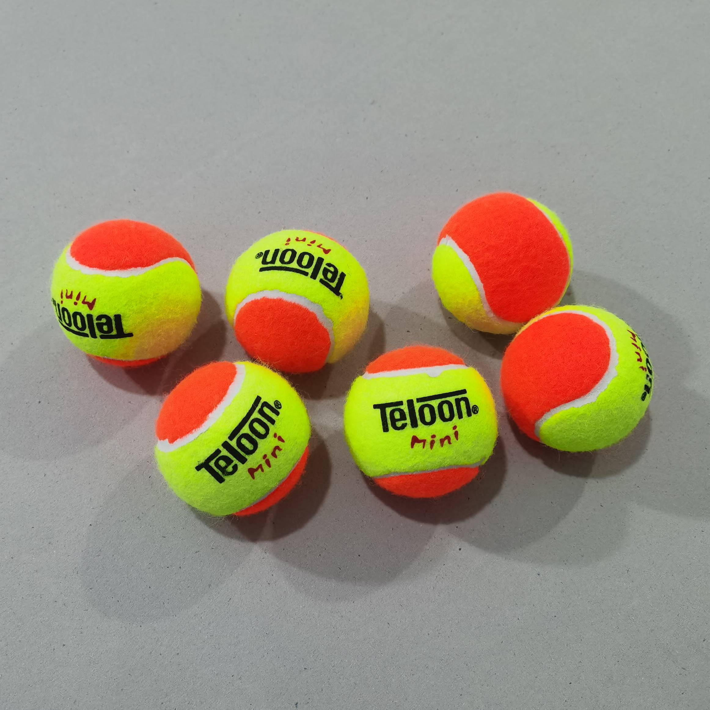 TELOON Tianlong Tennis Transition Soft Tennis MINI Orange Children's Ball Children Junior Training Short Net
