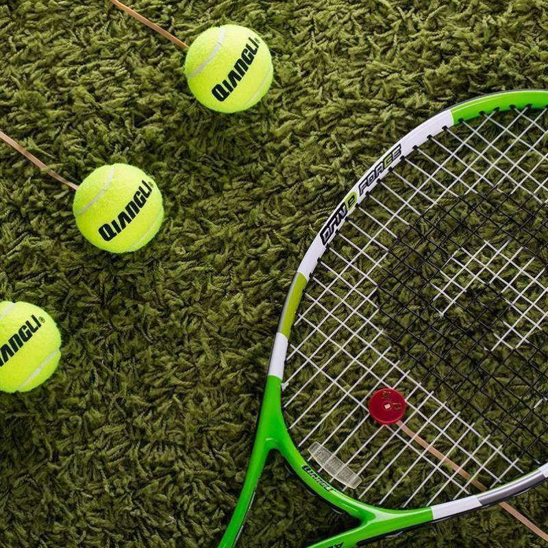 Powerful and highly elastic hitting single -player with rope with line tennis rebound training device rubber band black rebound rope game