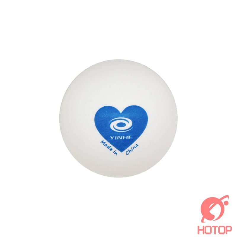 Yinhe Galaxy Table Tennis Training New Materials 40+ Plastic Ball Blue Heart Serving Machine Training