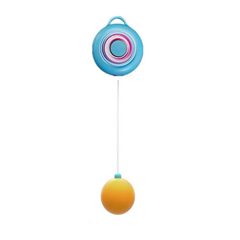 Table tennis adult training device hanging single player back to warrior self -practicing artifact artifact parent -child children's hand -eye coordination