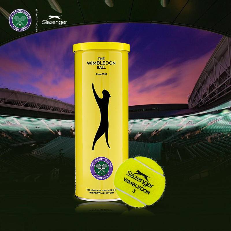 SLAZENGER Shrisinger Tennis Tennis Box Wimbledon Australia Network Method Network Tennis Training 24 cans of 24 cans
