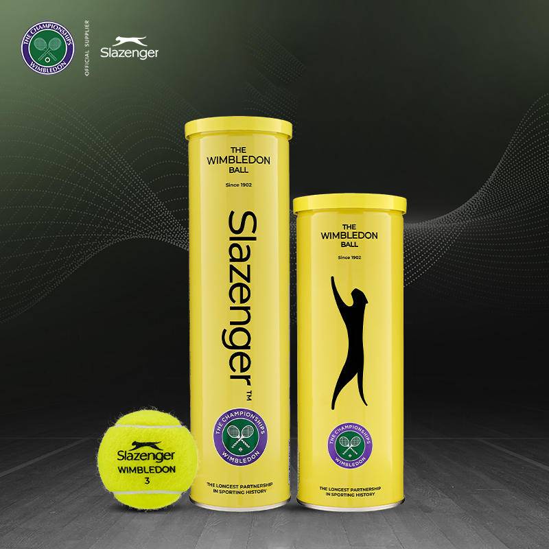 SLAZENGER Shrisinger Tennis Tennis Box Wimbledon Australia Network Method Network Tennis Training 24 cans of 24 cans