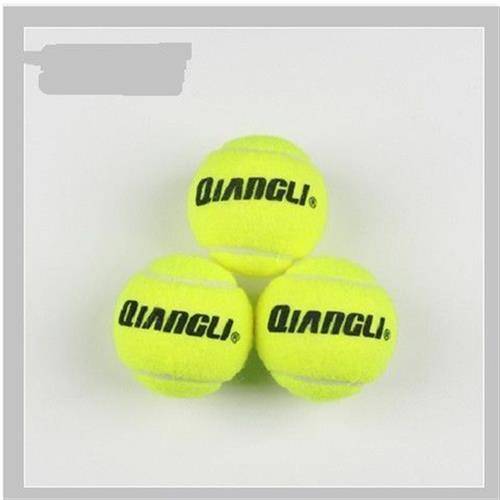 3 regular tennis balls (can't wear leather bands)