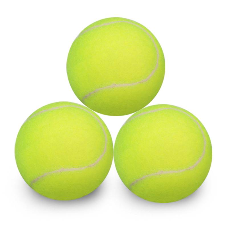 Train three tennis balls