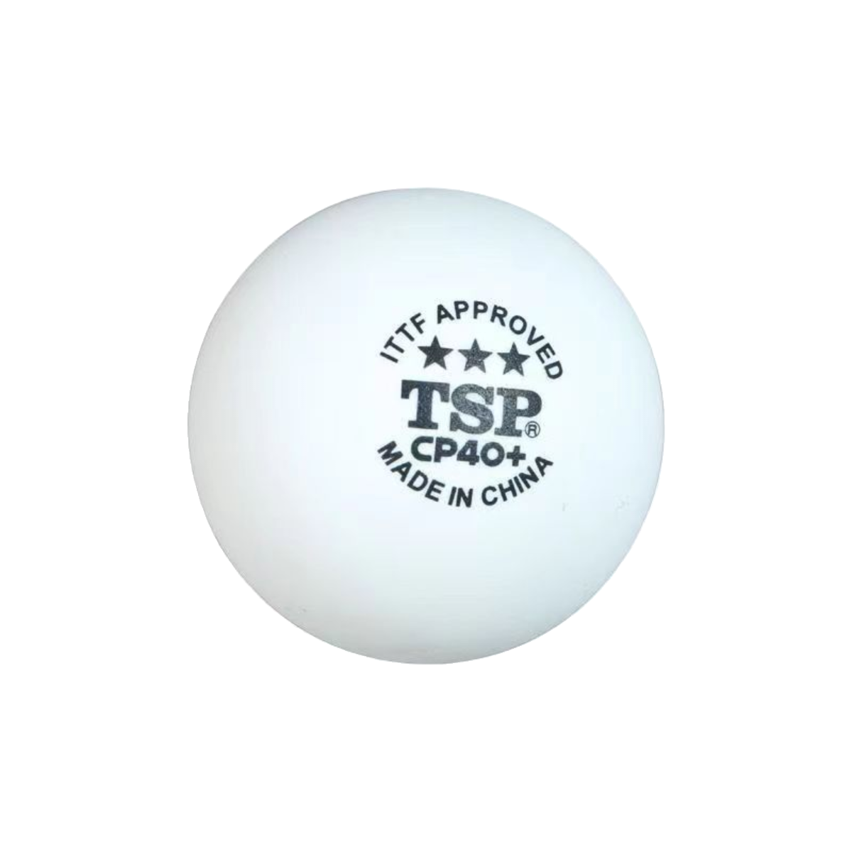 Genuine TSP table tennis three -star sewing ball white new material 40+ sports training special table tennis play