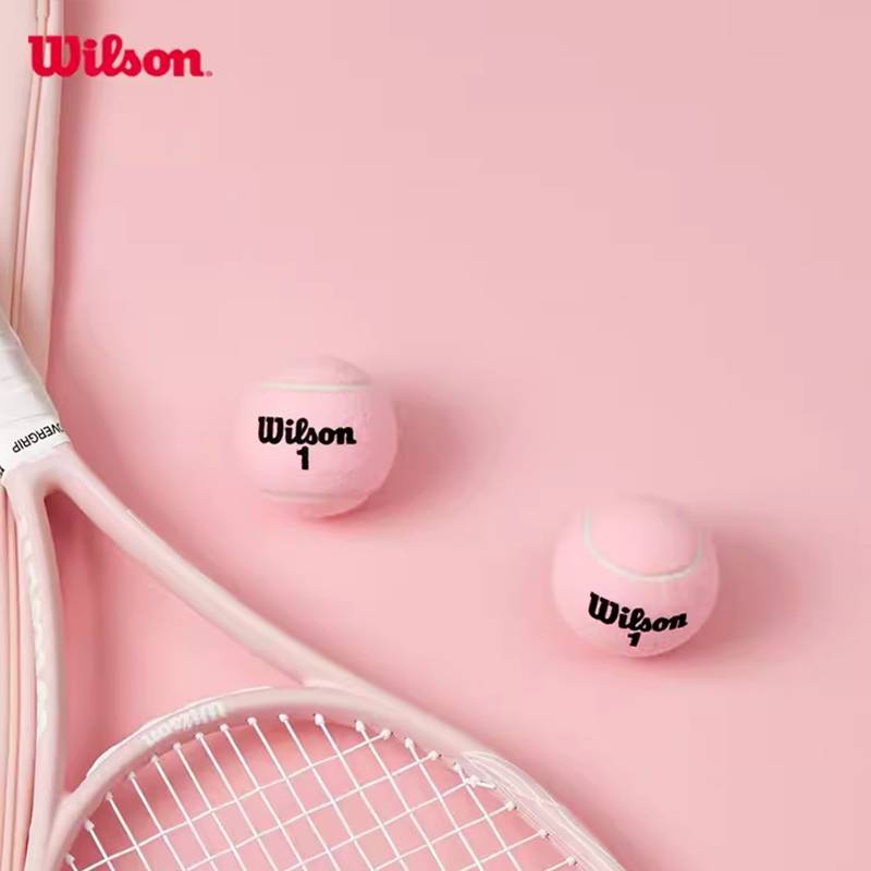 Wilson Wilson China Limited Pink Bar can pink tennis pink tennis multi -field balls with 2 combinations