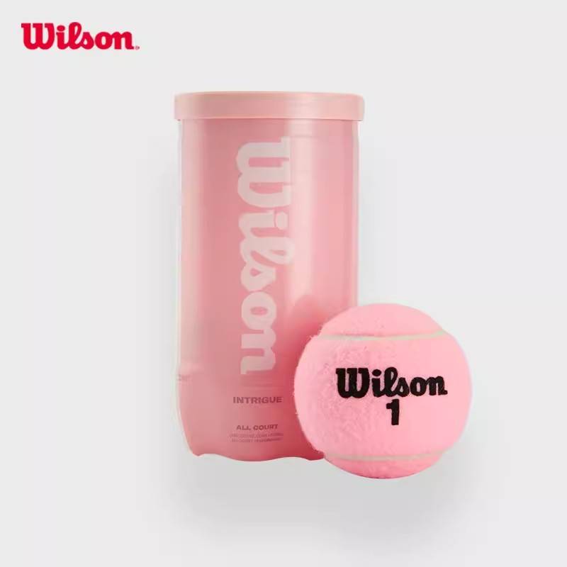 Wilson Wilson China Limited Pink Bar can pink tennis pink tennis multi -field balls with 2 combinations
