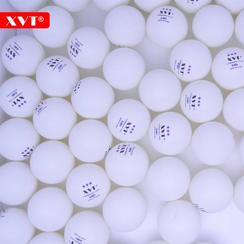 XVT Purple 3 Star Table Tennis X40+High Bomb Super Hard -tolerant Standard 3 Star Table Tennis