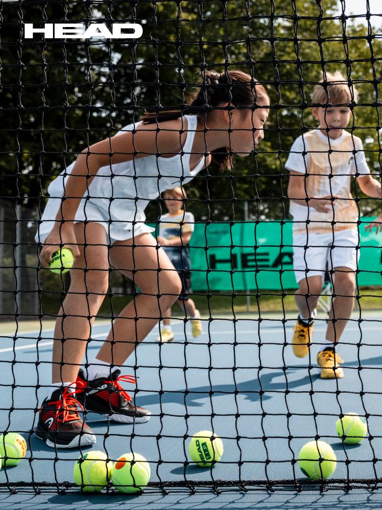 Head Hyde Children Training Tennis low -pressure ball slowing slow red orange green tennis practice ball wear -resistant youth ball
