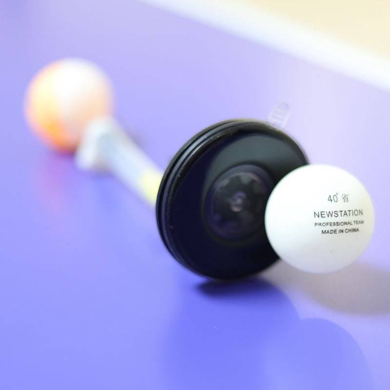 Table tennis training device ball practitioner practitioner technique, setting the basic version of the family single player