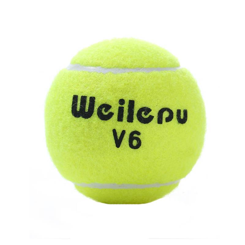 Weilepu V6 tennis beginner high elasticity training single wear resistance tennis competition students