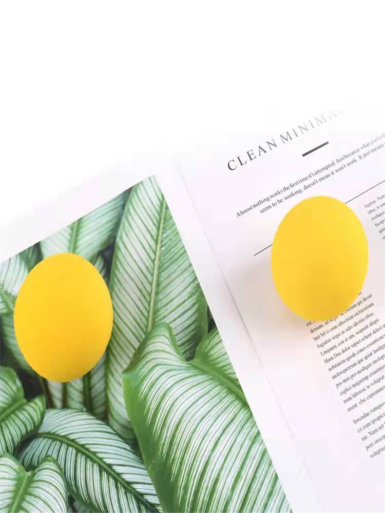Toy -type tennis/baseball two -in -one ball device special yellow EVA ball white pp outdoor sports soft ball