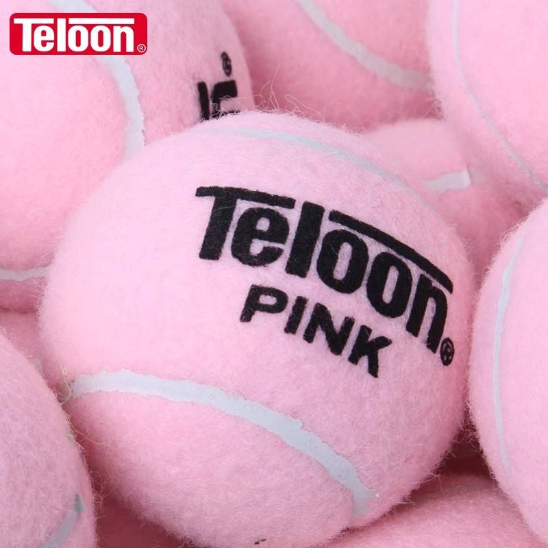TELOON Tenlong Pink Tennis Girls Ladies Specialty Training Pink Pet Dog Dog Toy Tennis 