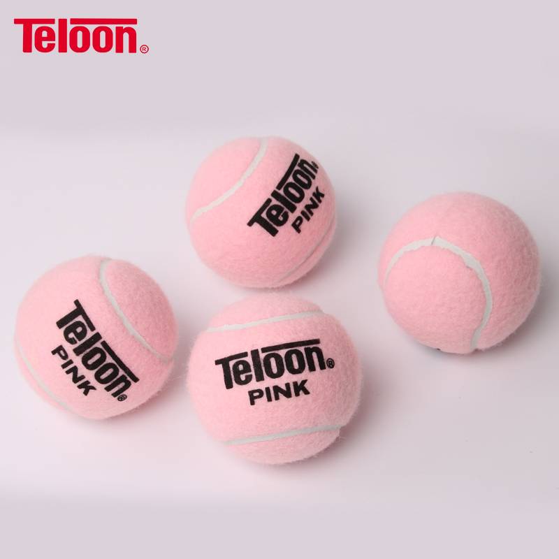 TELOON Tenlong Pink Tennis Girls Ladies Specialty Training Pink Pet Dog Dog Toy Tennis 