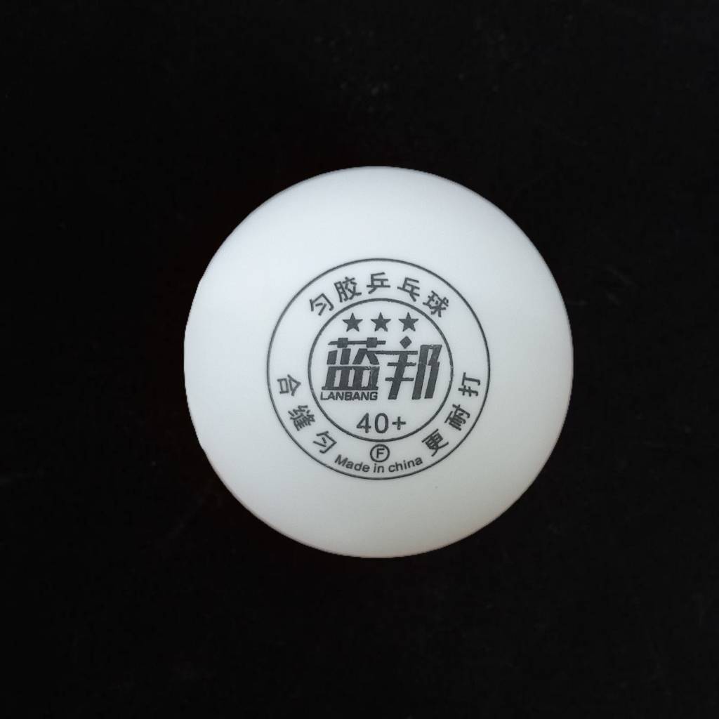 1 white table tennis